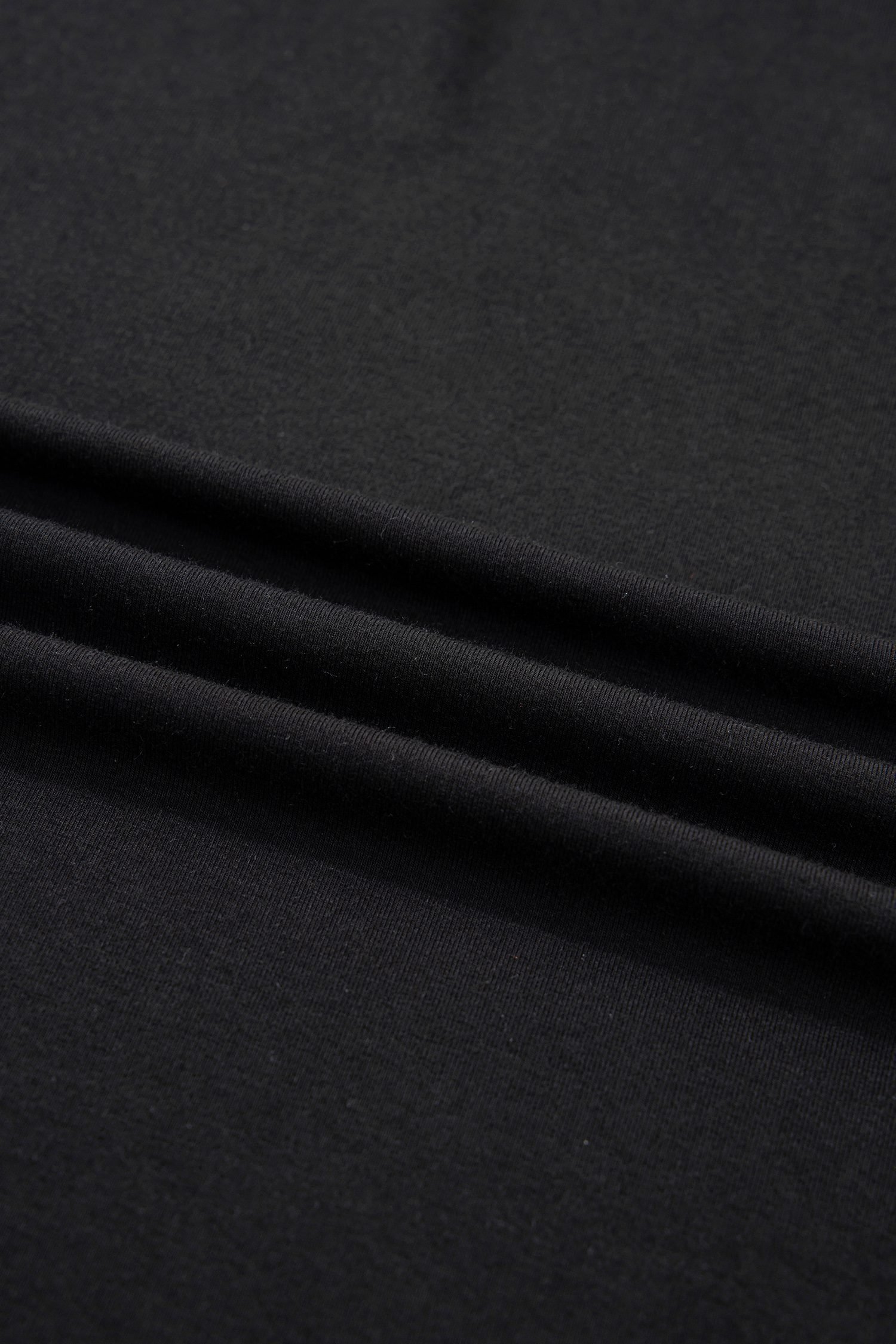 Black Solid Color Oversize Tee Tie Wrap Mini Skort 2pcs Set