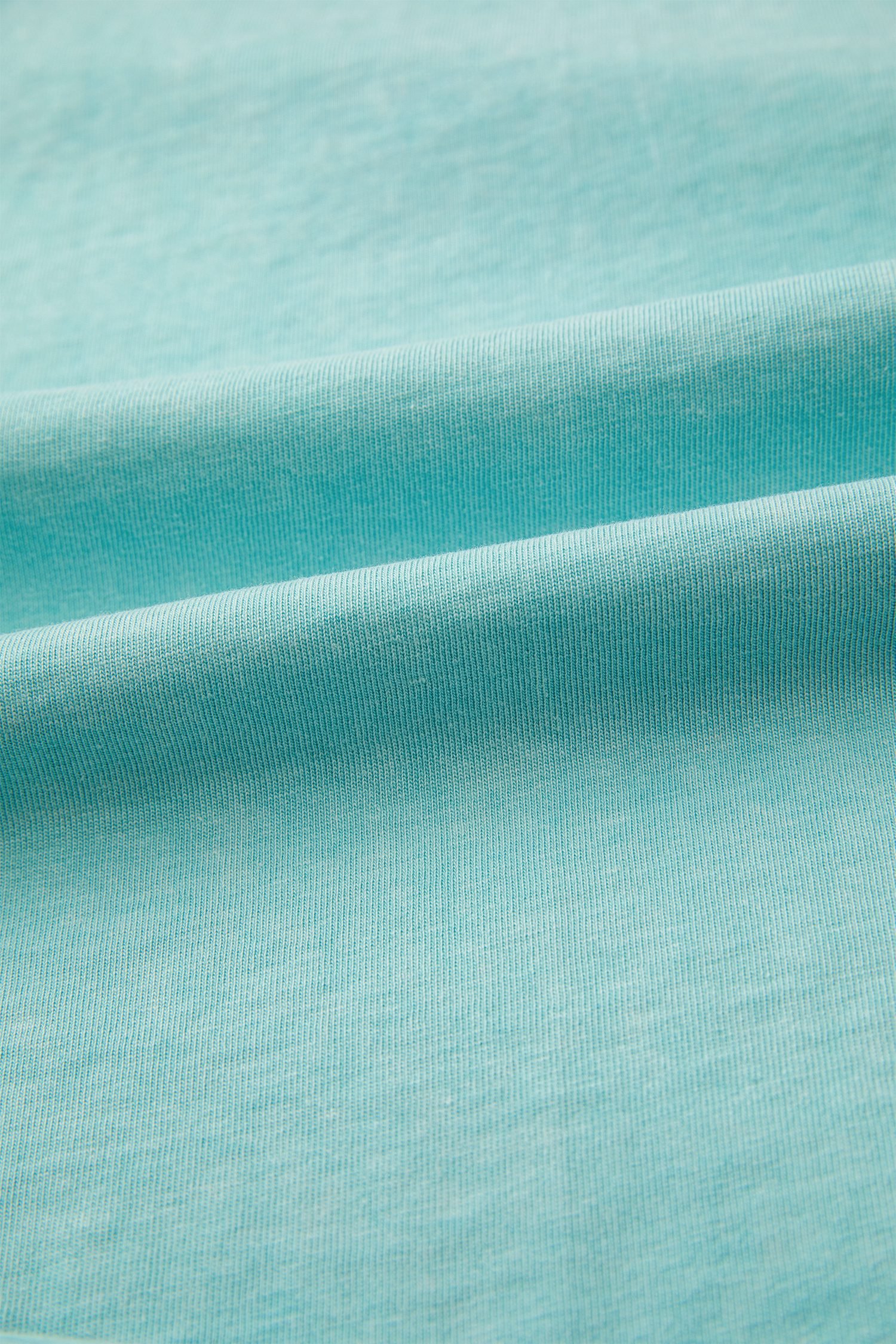 Mint Green Mineral Wash Raglan Sleeve Boxy Fit Cropped Tee