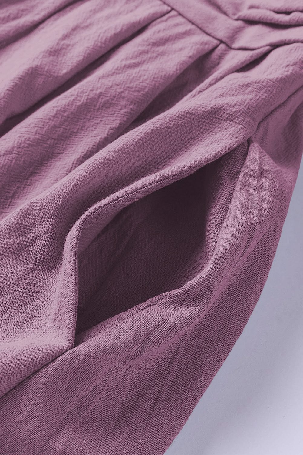 Valerian Square Neck Ruched Puff Sleeve Romper