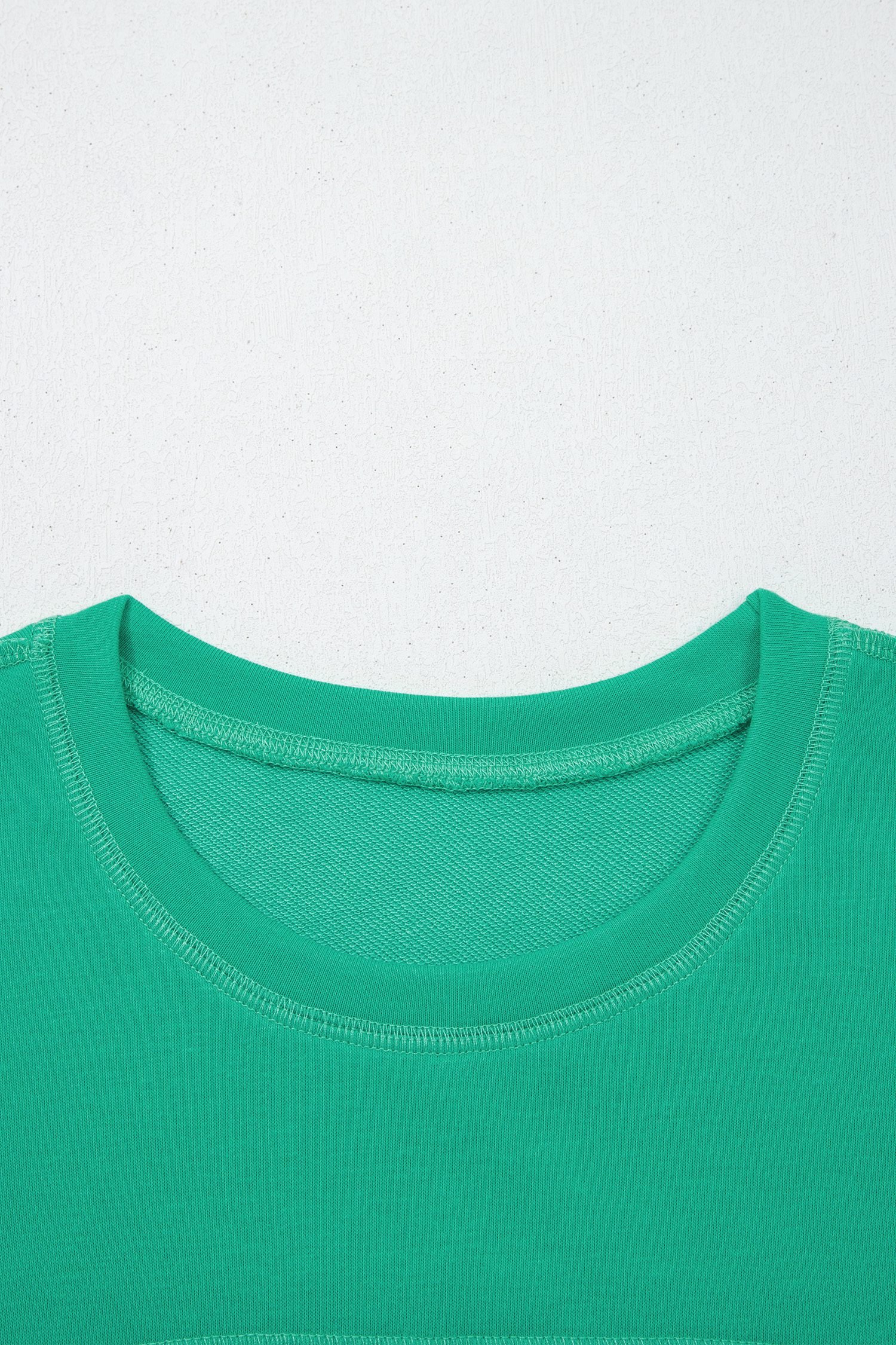 Mint Green Drop Shoulder Boxy Tee and Barrel Pants Set