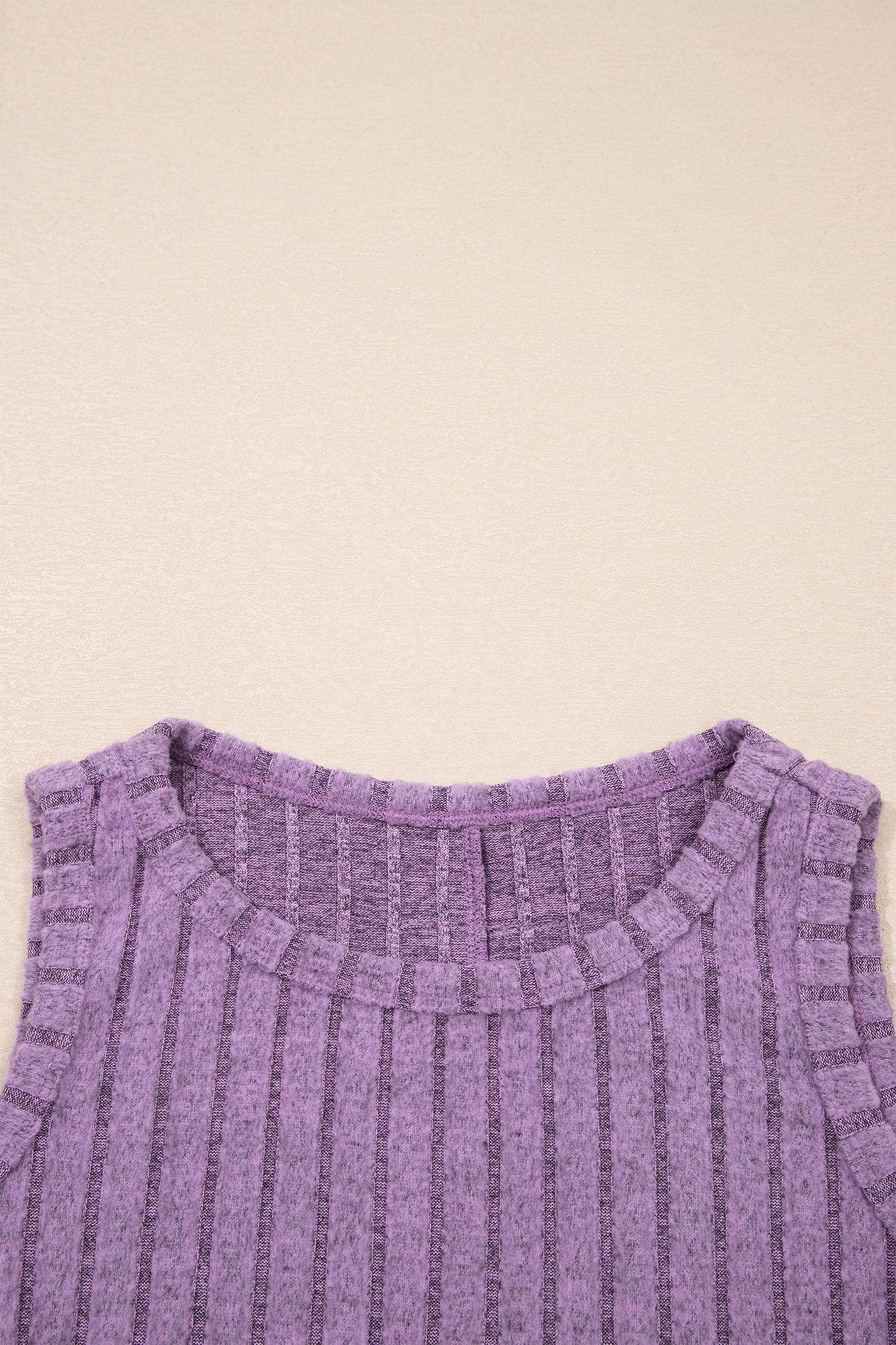 Phalaenopsis Slim Ribbed Mineral Wash Tank Top