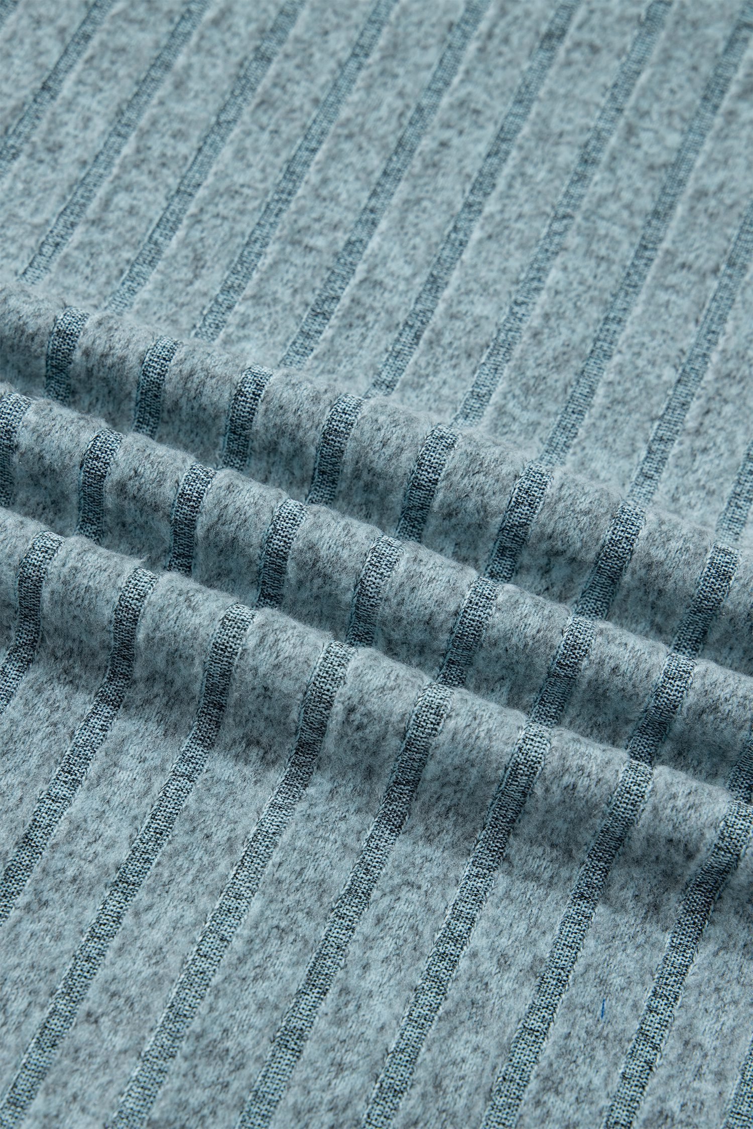 Beau Blue Slim Ribbed Mineral Wash Tank Top