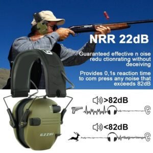 Outdoor Hunting Tactical Noise-reduction Headphones Electronic Earmuff