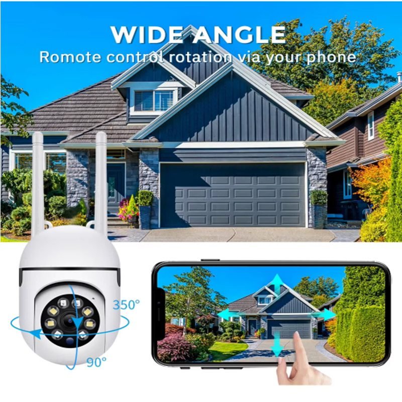 1080P 2MP WiFi Home Security CCTV Camera With Night Vision PTZ - Image 8