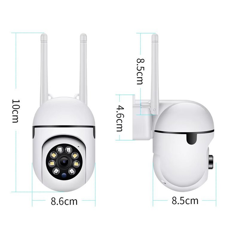 1080P 2MP WiFi Home Security CCTV Camera With Night Vision PTZ - Image 4
