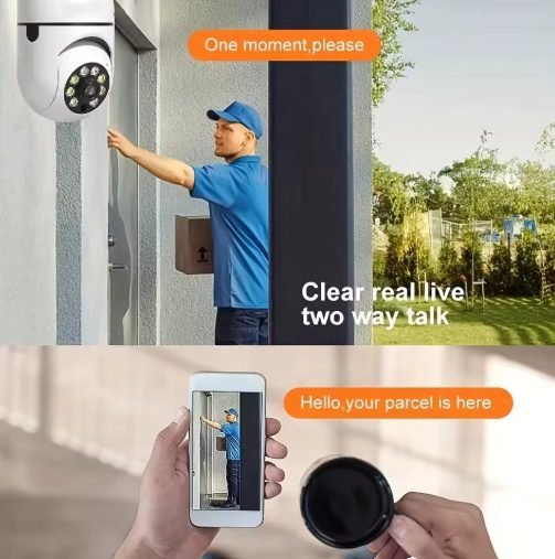 2 PCS Ease Life APP Light Bulb Security Cameras Outdoor Indoor Wireless WiFi Camera 5GHz - Image 2