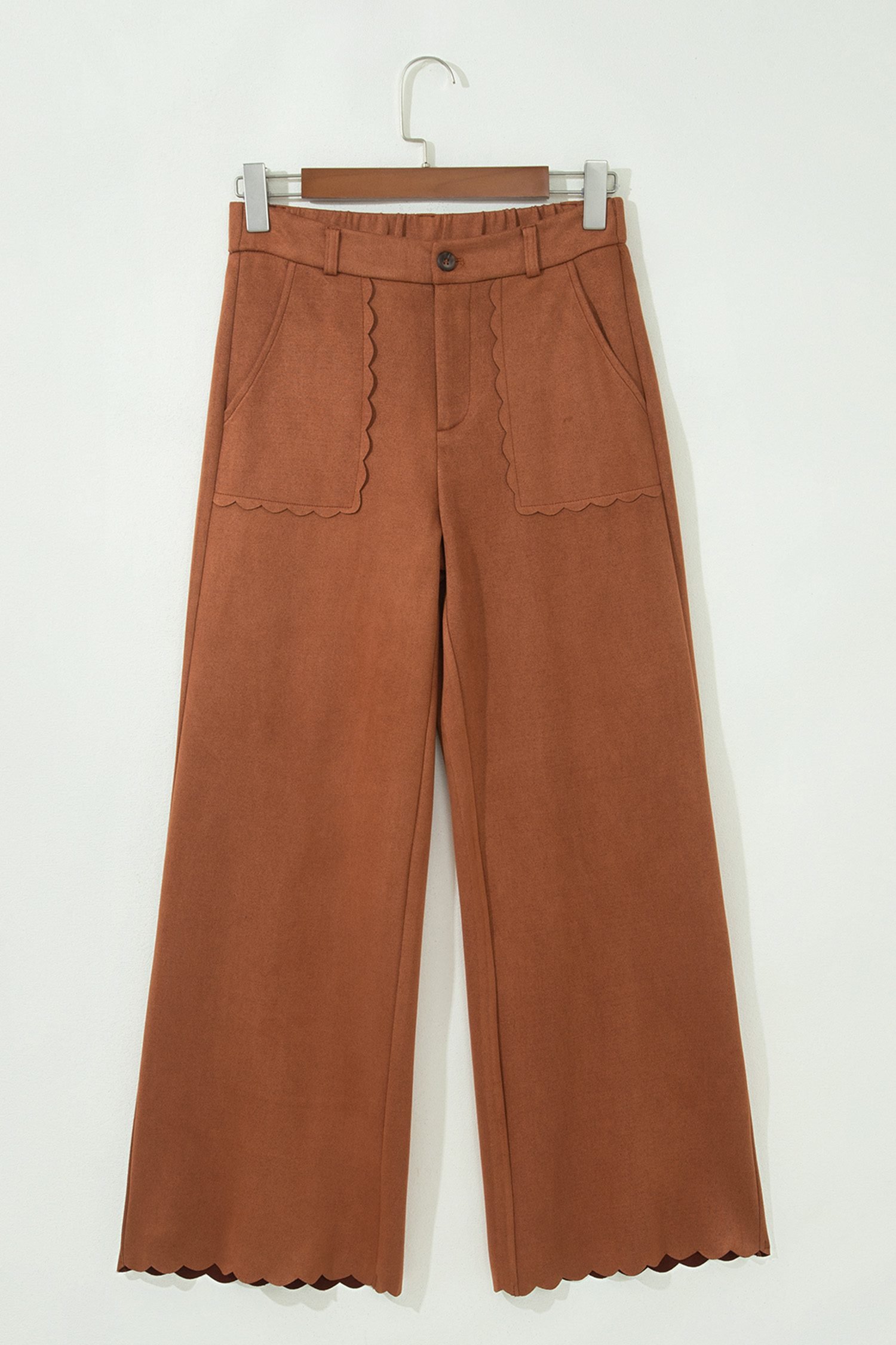 Thai Curry Scalloped Edge Pocket Full-Length Pant - Image 6