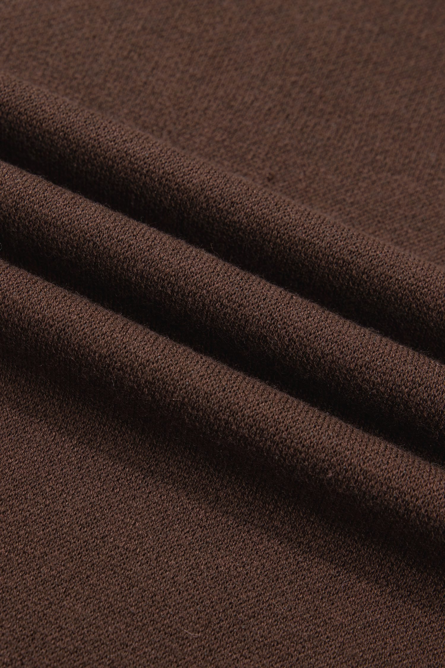 Brown Western Print Short Sleeve Knit Casual Sweater - Image 18